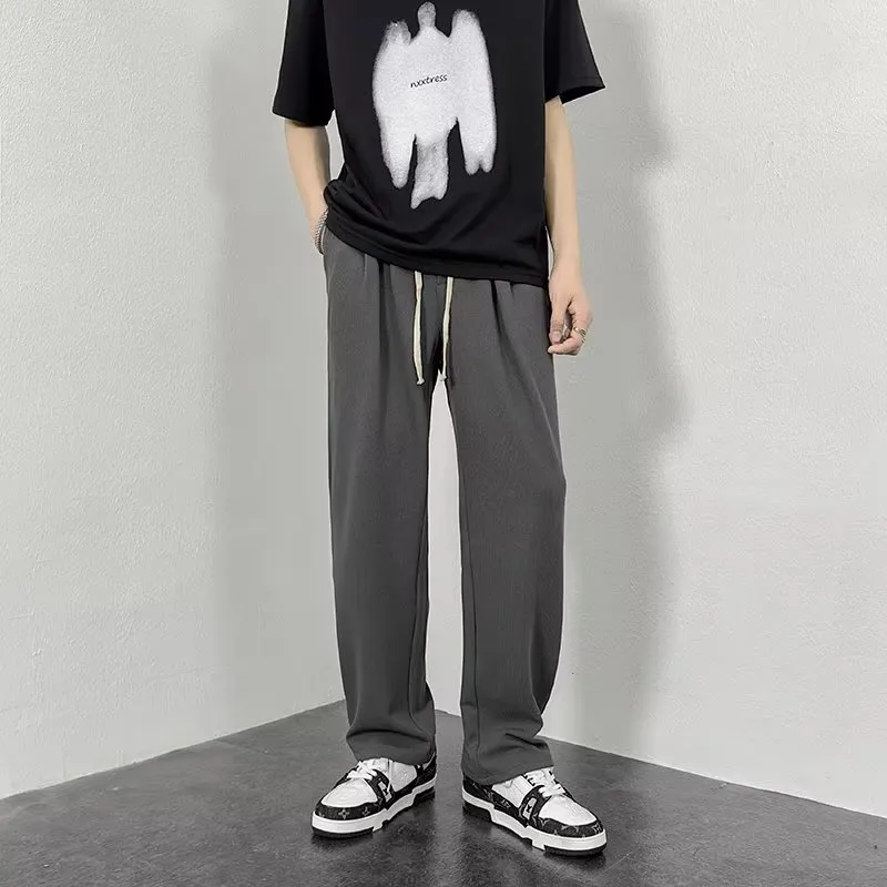 FAWENXIANGZI Casual Pants Men's-12