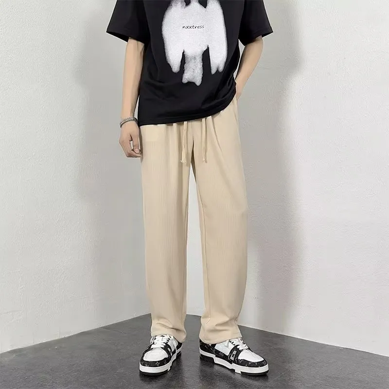 FAWENXIANGZI Casual Pants Men's-17