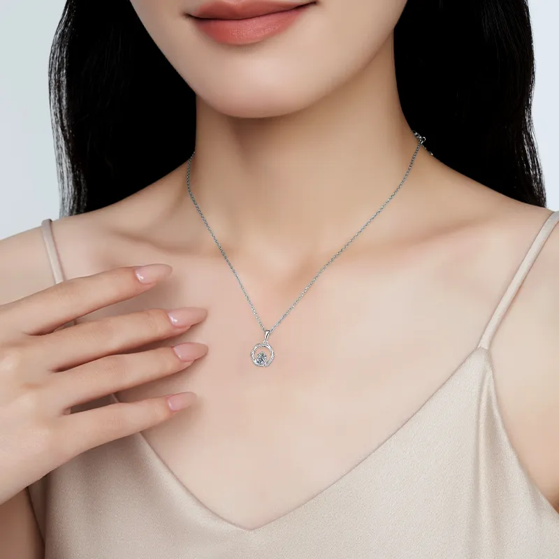 Barbie 999 Fine Silver Necklaces Women's-2