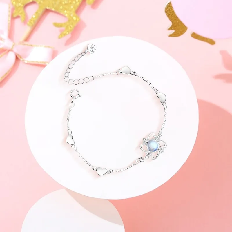 Barbie S925 Silver Bracelets Women's-4
