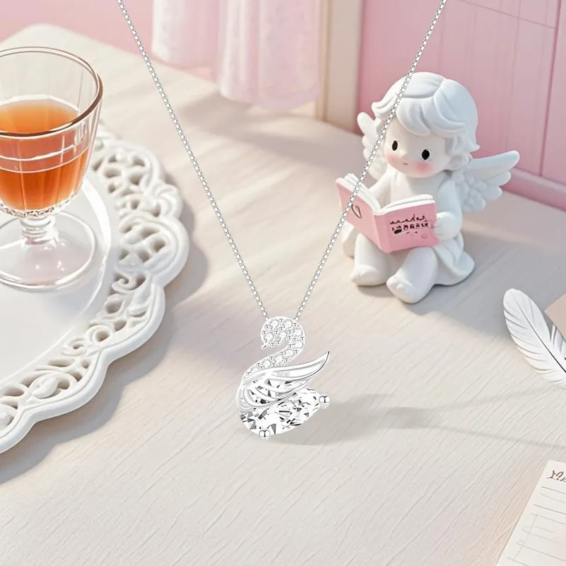 Barbie S925 Silver Necklaces Women's-1