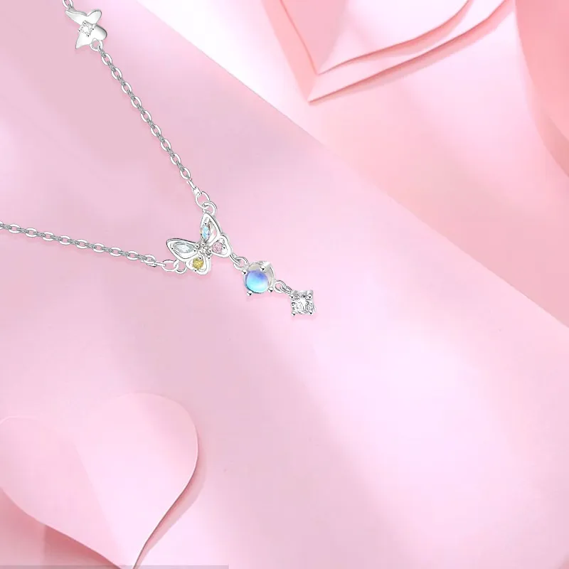 Barbie 999 Fine Silver Necklaces Women's-3
