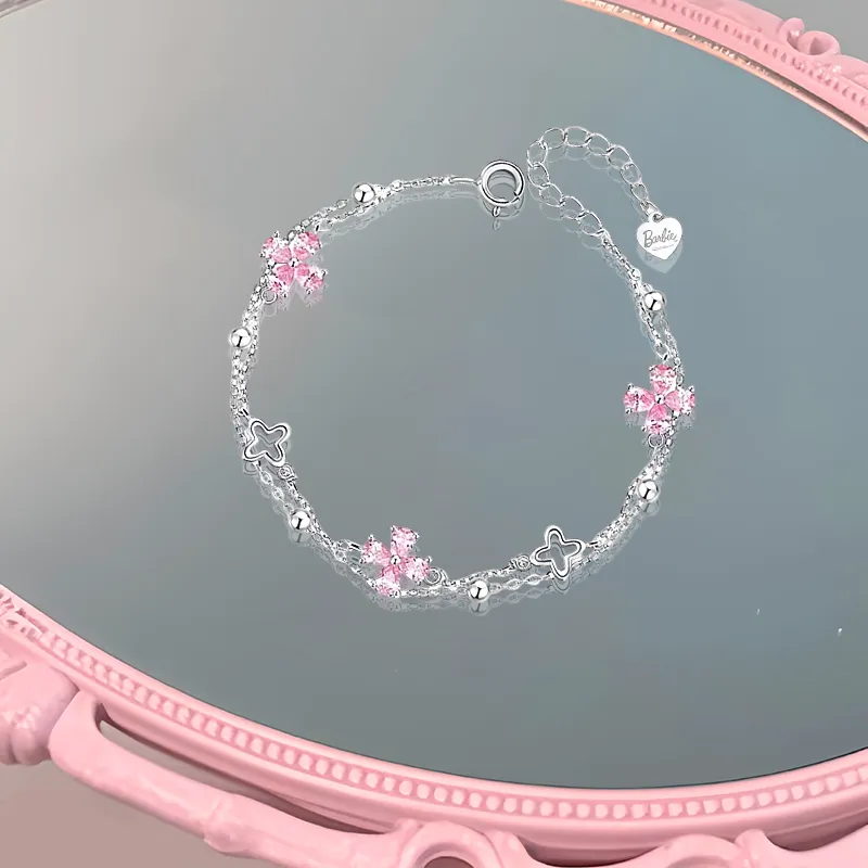 Barbie S925 Silver Bracelets Women's-2