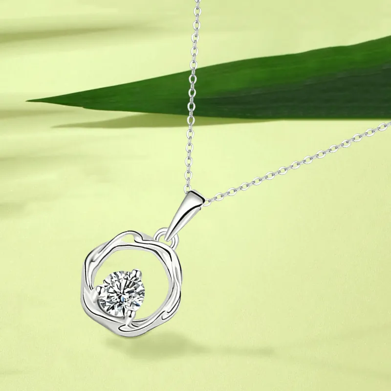 Barbie 999 Fine Silver Necklaces Women's-4
