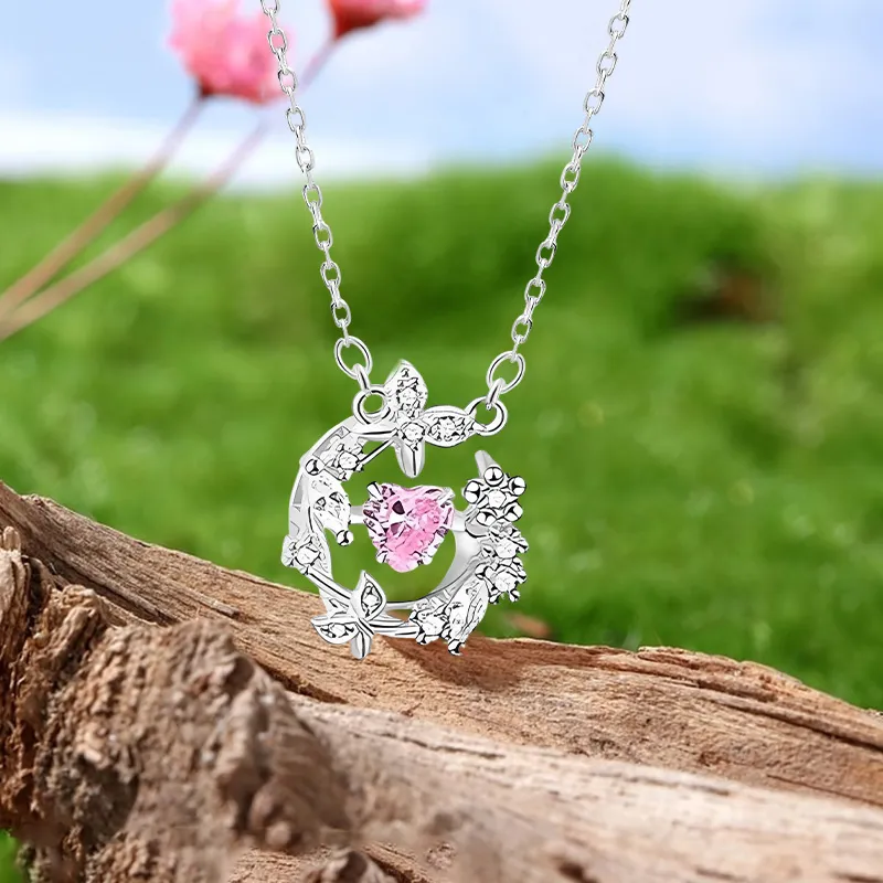 Barbie S925 Silver Necklaces Women's-3