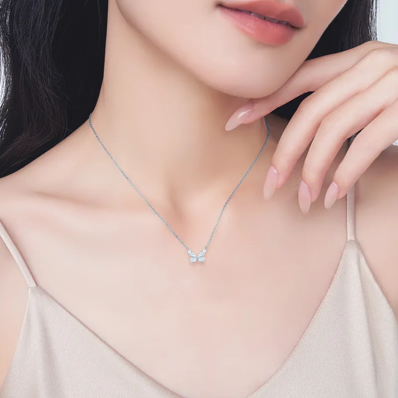 Barbie S925 Silver Necklaces Women's-3