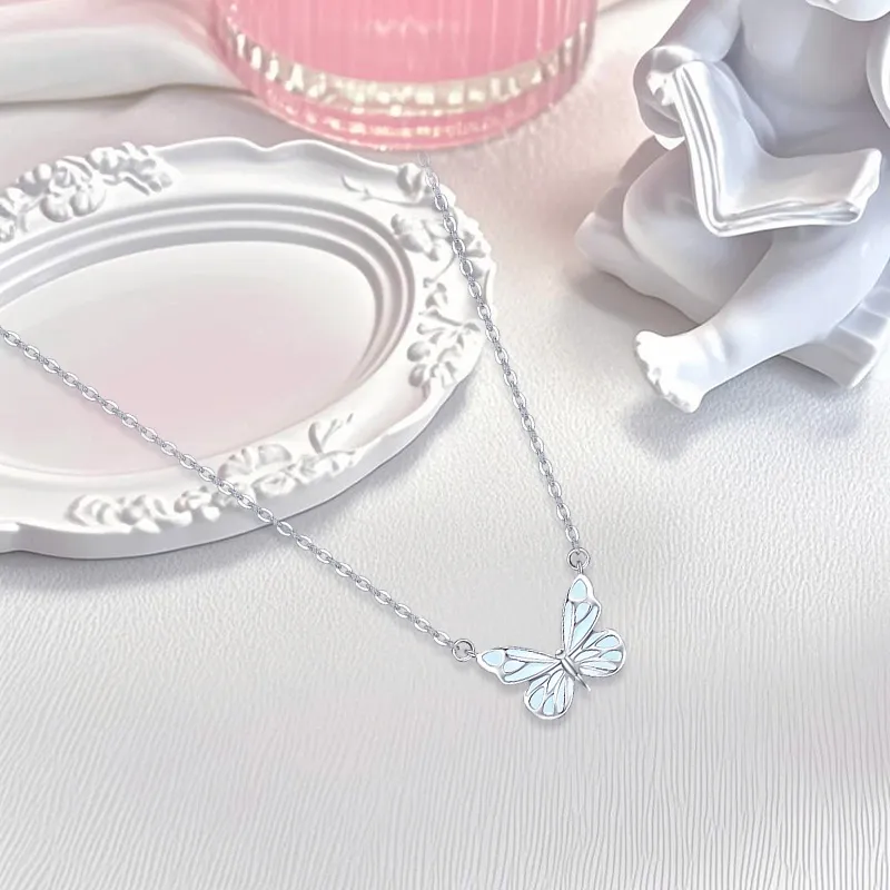 Barbie S925 Silver Necklaces Women's-2