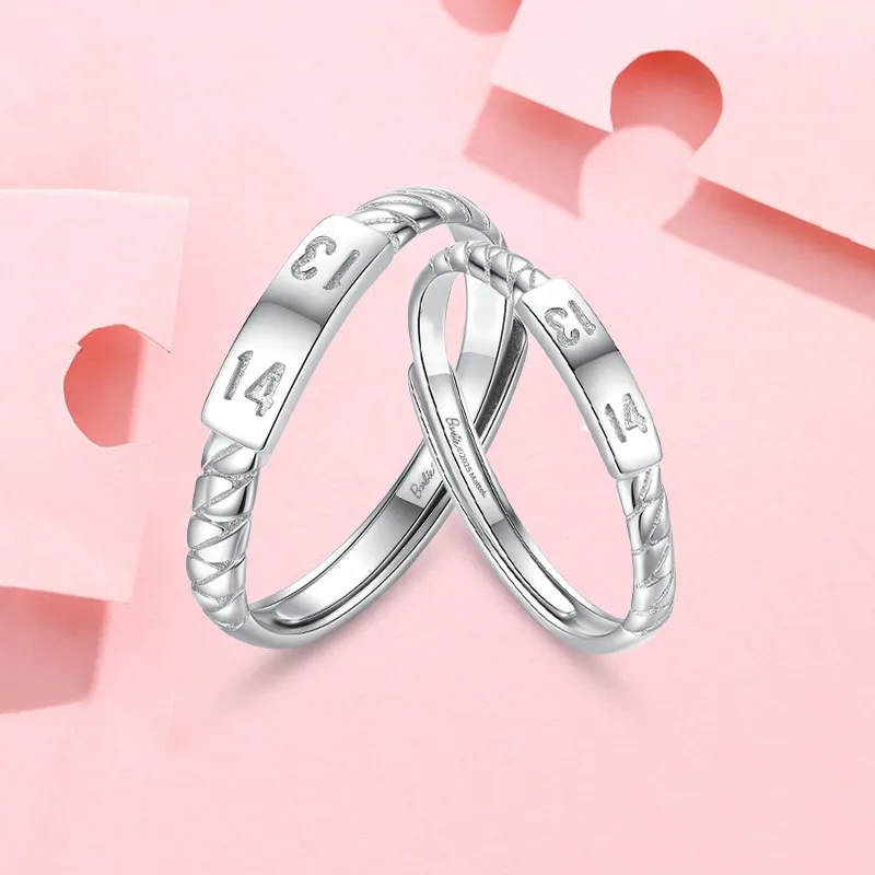 Barbie S925 Silver Rings Unisex-4