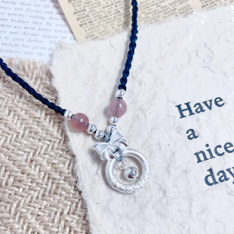 Barbie 999 Fine Silver Necklaces Women's-8