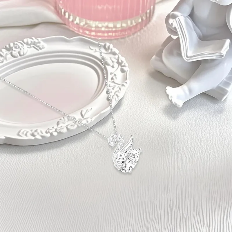 Barbie S925 Silver Necklaces Women's-3
