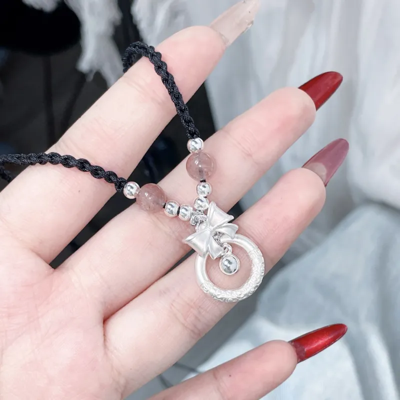 Barbie 999 Fine Silver Necklaces Women's-10