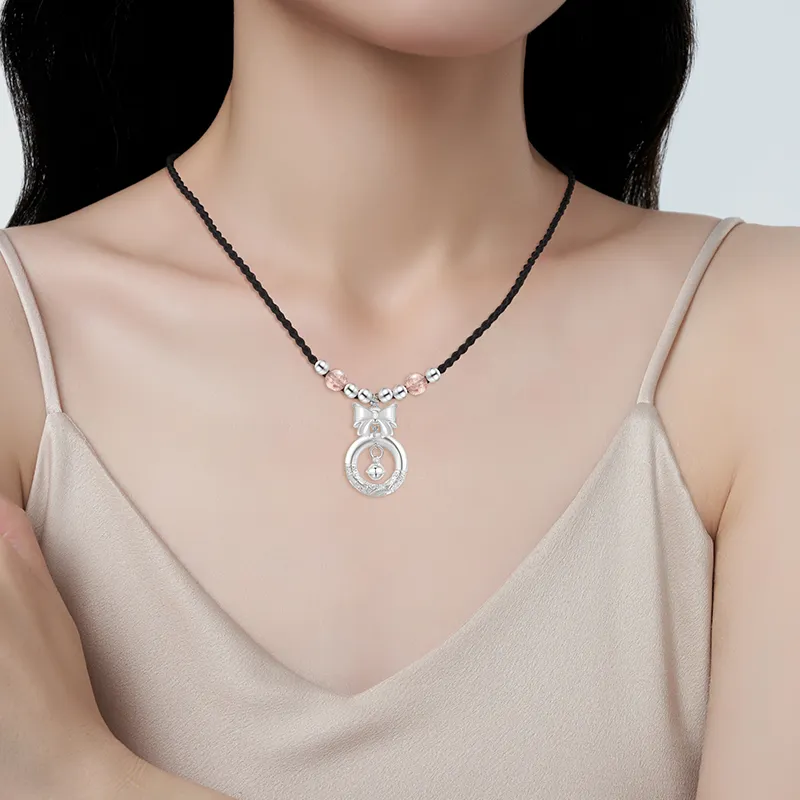 Barbie 999 Fine Silver Necklaces Women's-9