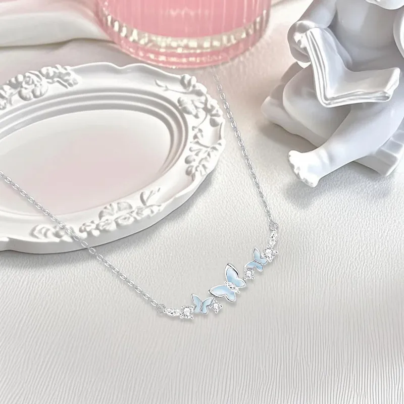 Barbie S925 Silver Necklaces Women's-2