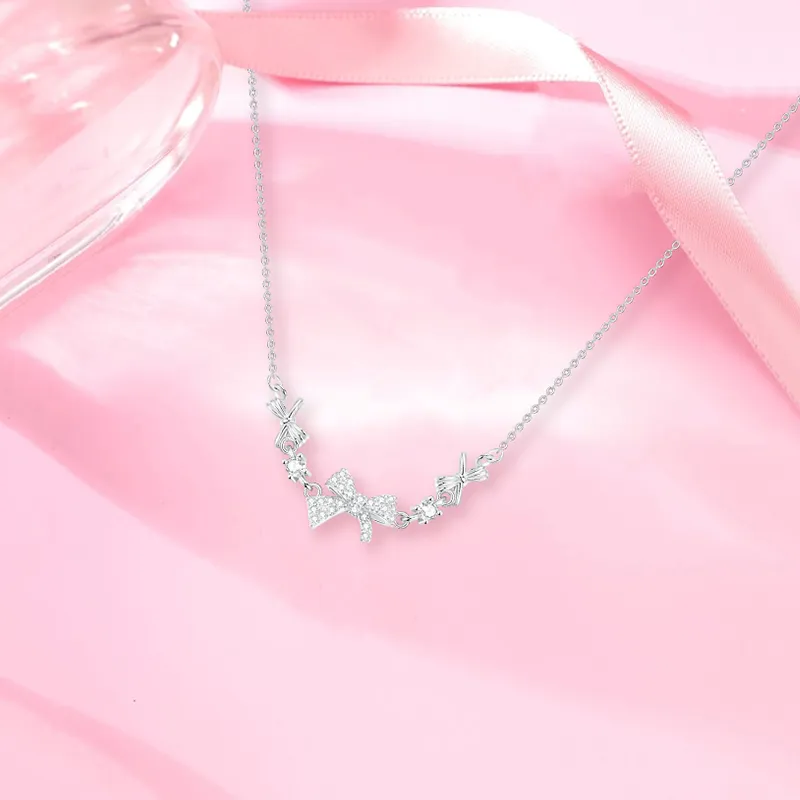 Barbie Sterling Silver Necklaces Women's-3