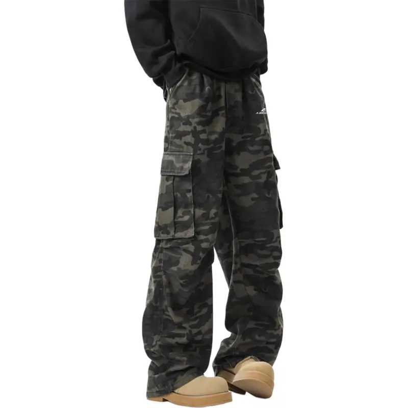 A02 Jeans Unisex Camouflage-4
