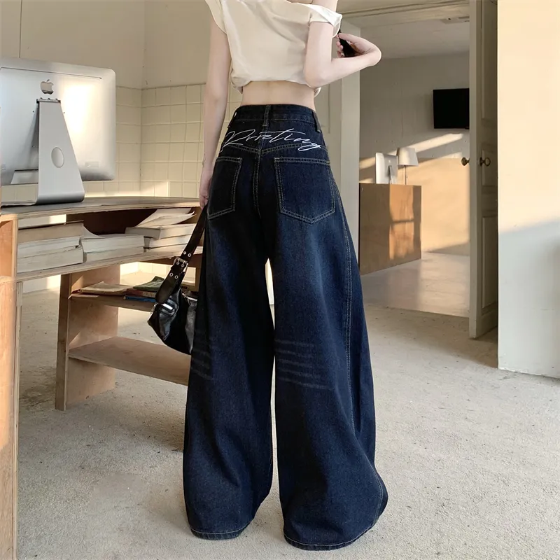 A02 Jeans Unisex Dark Blue-3