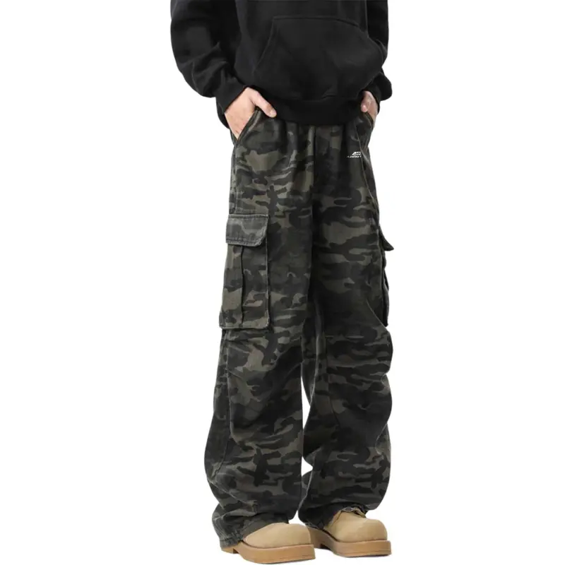 A02 Jeans Unisex Camouflage-2