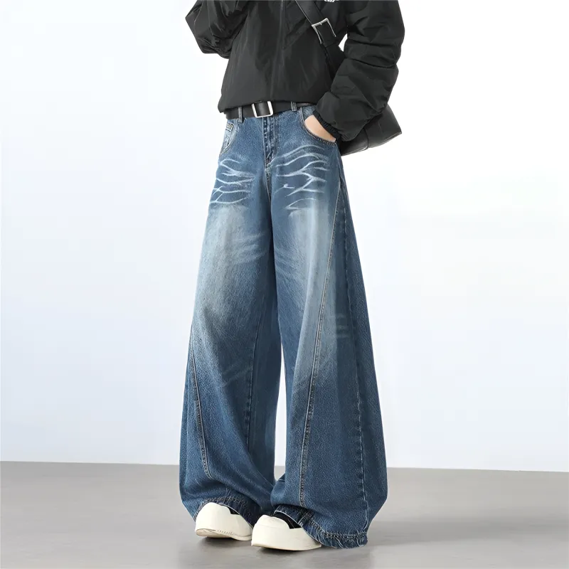 A02 Jeans Unisex Blue-4