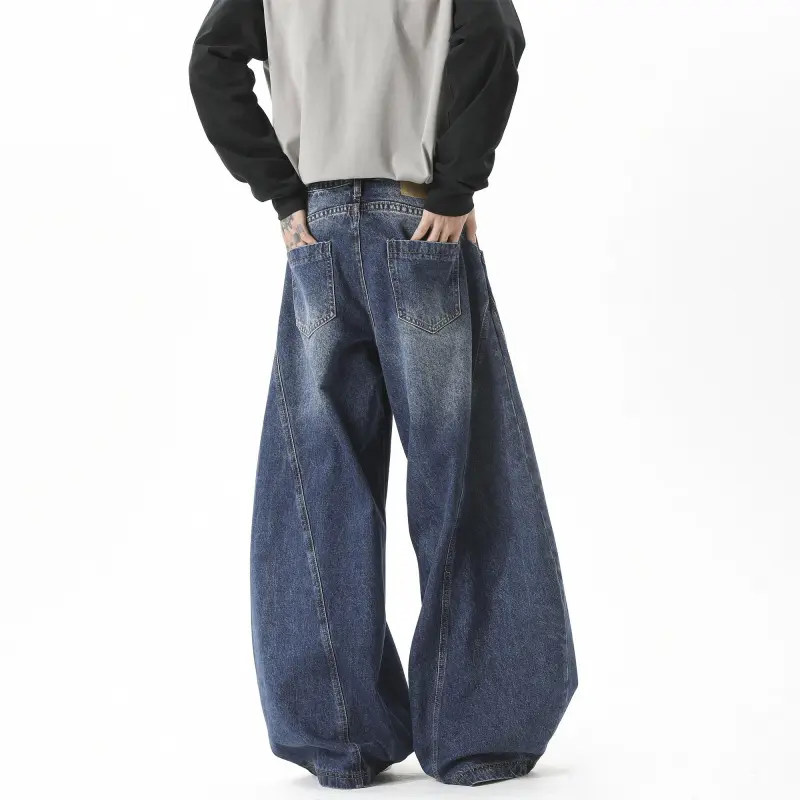 A02 Jeans Unisex Blue-3