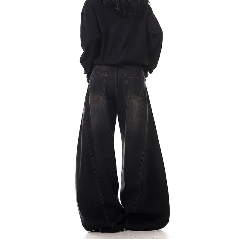 A02 Jeans Unisex Black-1