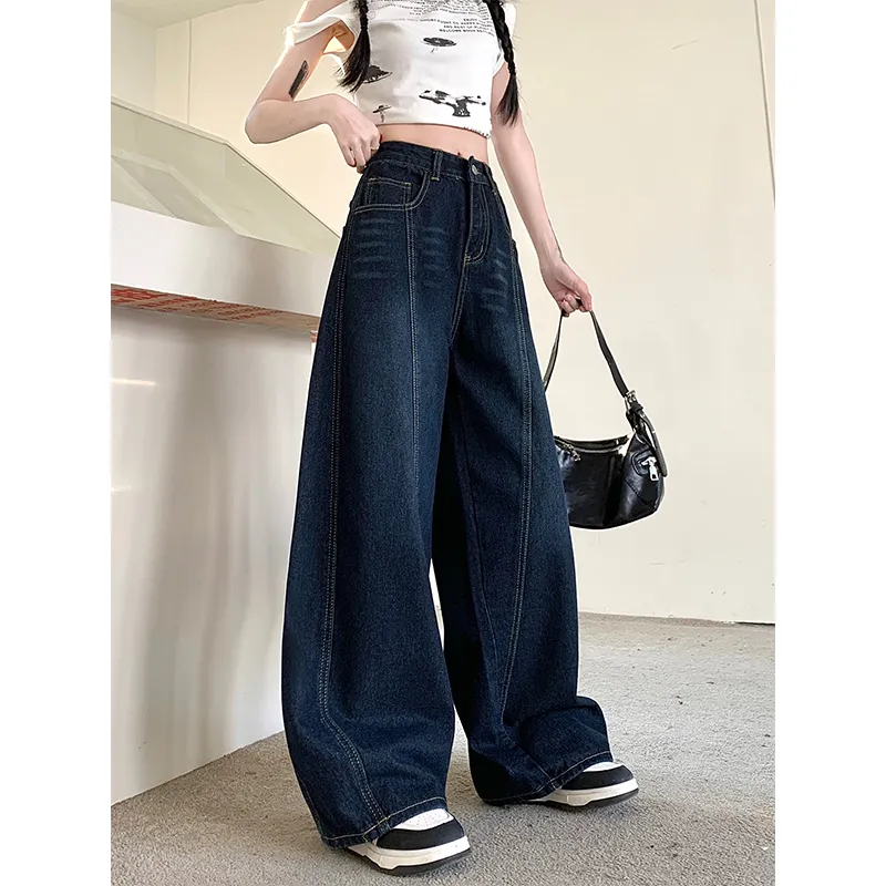 A02 Jeans Unisex Dark Blue-5