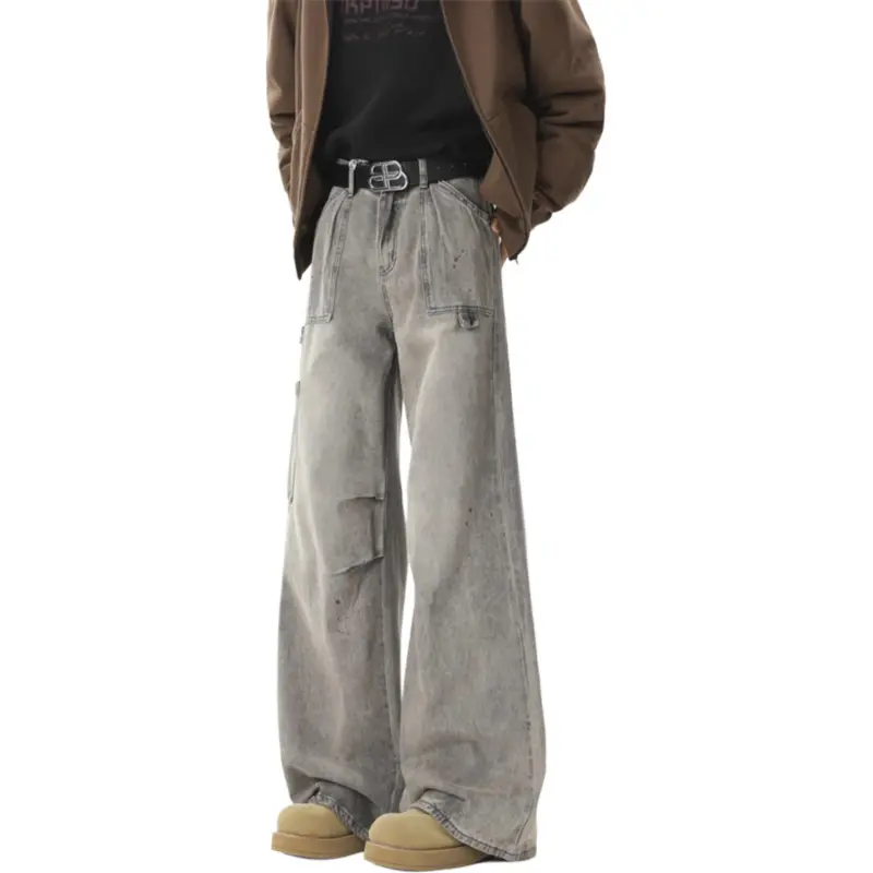 A02 Jeans Unisex Gray-2