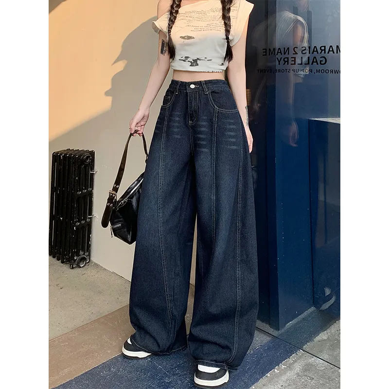 A02 Jeans Unisex Dark Blue-4