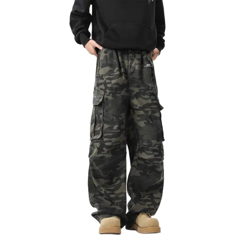 A02 Jeans Unisex Camouflage-1