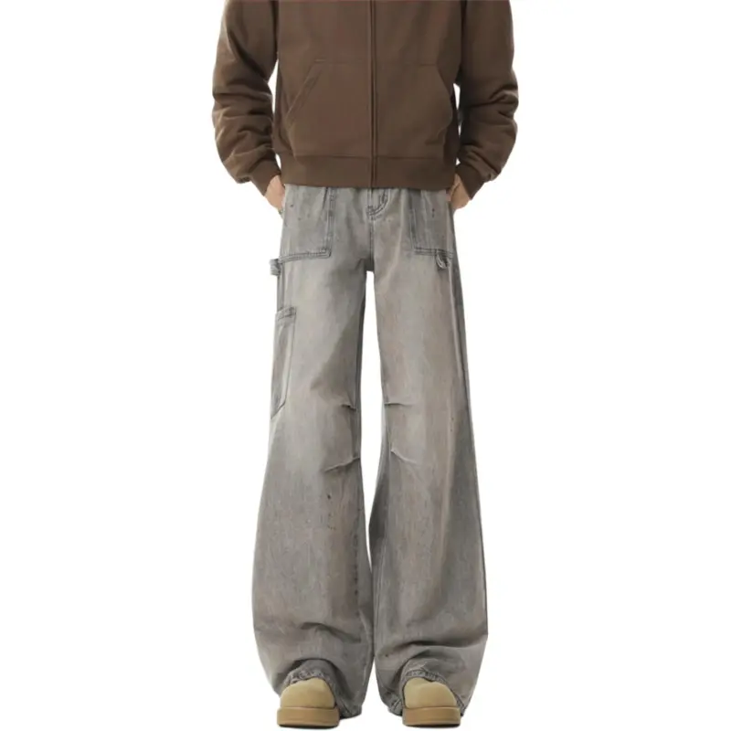 A02 Jeans Unisex Gray-4