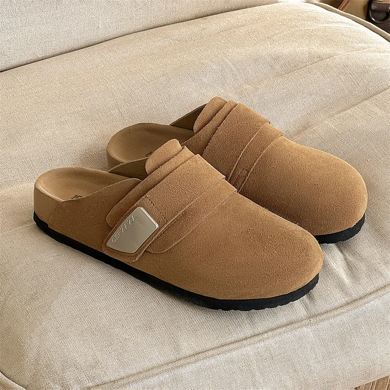 15 MINS Stitching Slip Resistant Closed Toe Slippers Unisex-6