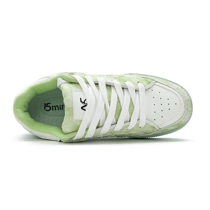 15 MINS Slip Resistant Cushioning Low Top Skateboard Shoes Unisex-20