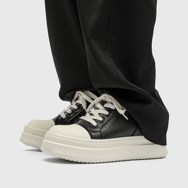 15 MINS Slip Resistant Shock Absorbers Low Top Skateboard Shoes Men's-5