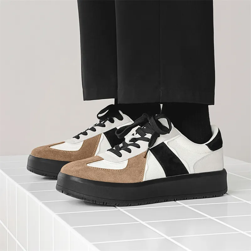 15 MINS Shock Absorbers Low Top Skateboard Shoes Men's-5