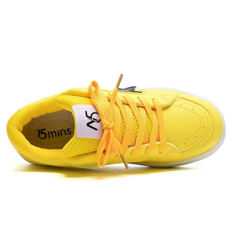 15 MINS Slip Resistant, Abrasion Resistant, Lightweight Low Top Skateboard Shoes Unisex-19