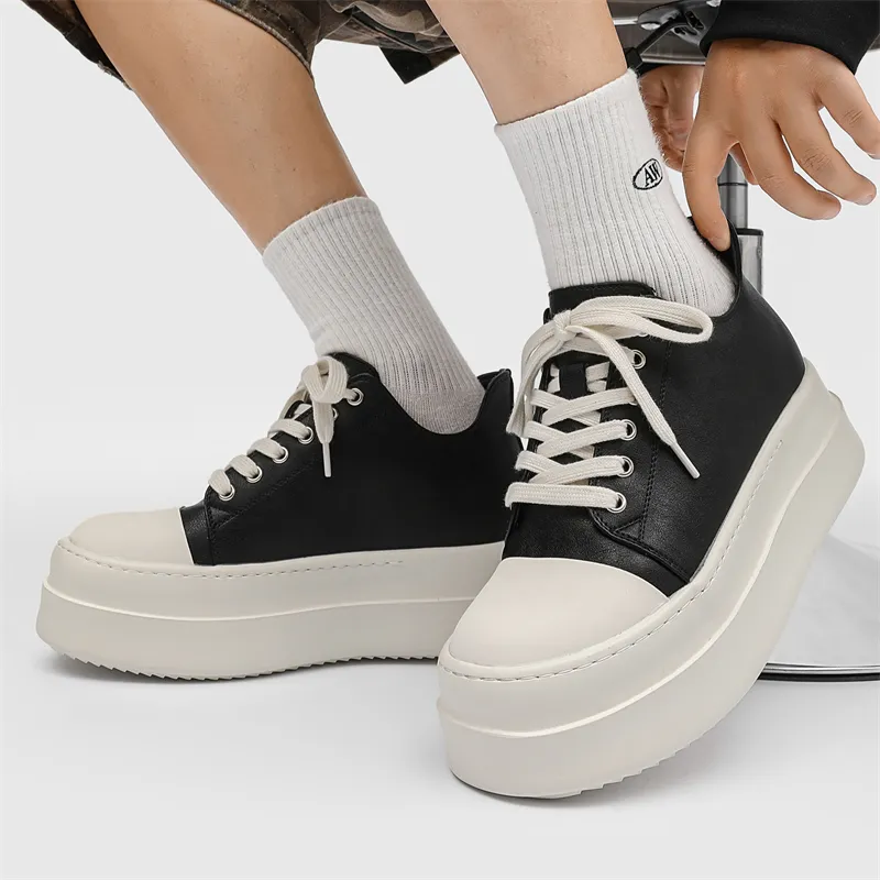15 MINS Abrasion Resistant Slip Resistant Low Top Skateboard Shoes Men's-5