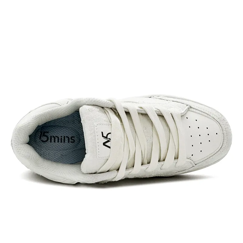 15 MINS Slip Resistant Cushioning Low Top Skateboard Shoes Unisex-28