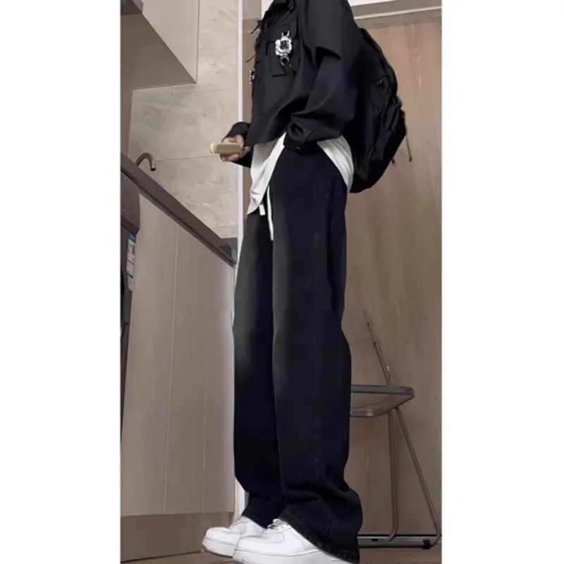 MORii Jeans Unisex Charcoal Black-3