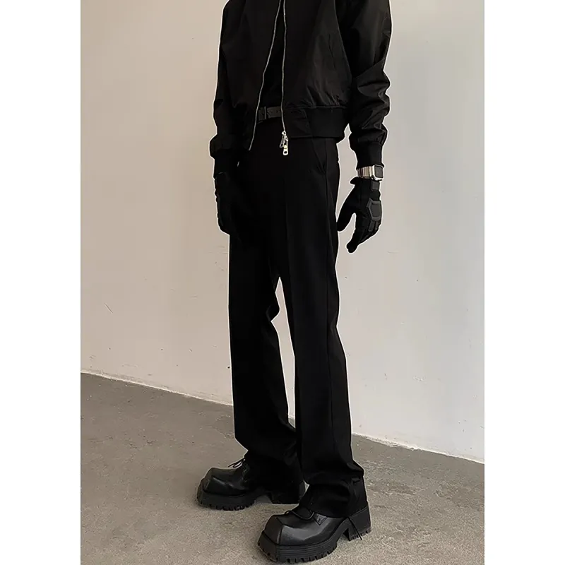 MORii Casual Pants Unisex Black-1