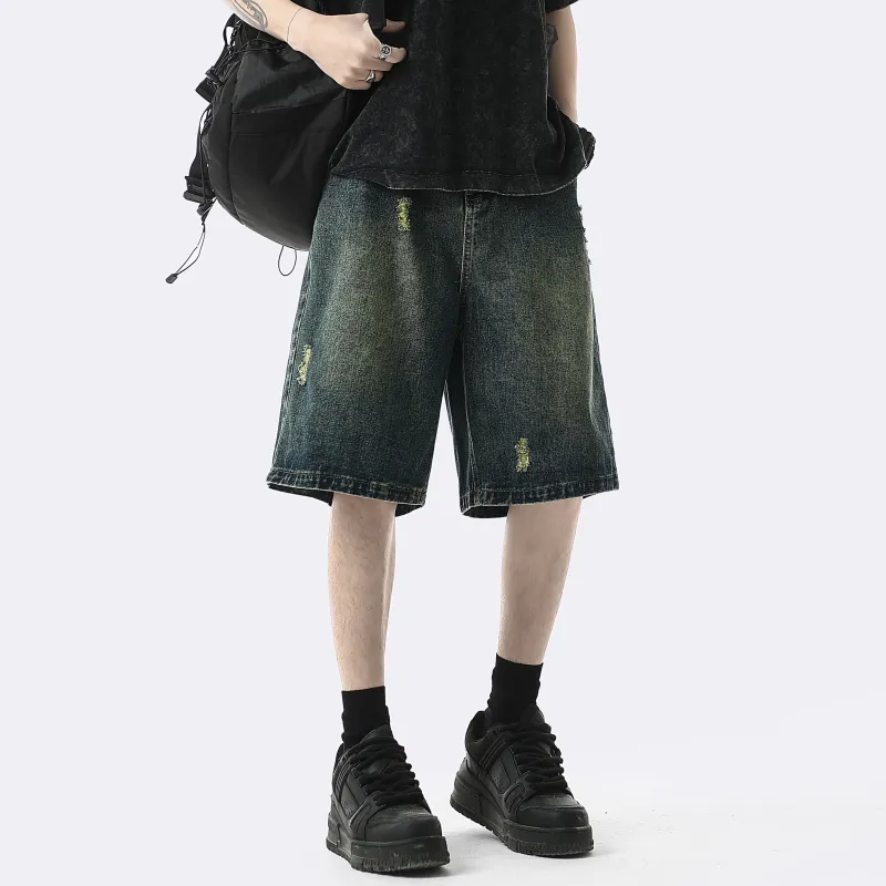 Colorful Creations Denim Shorts Unisex-29