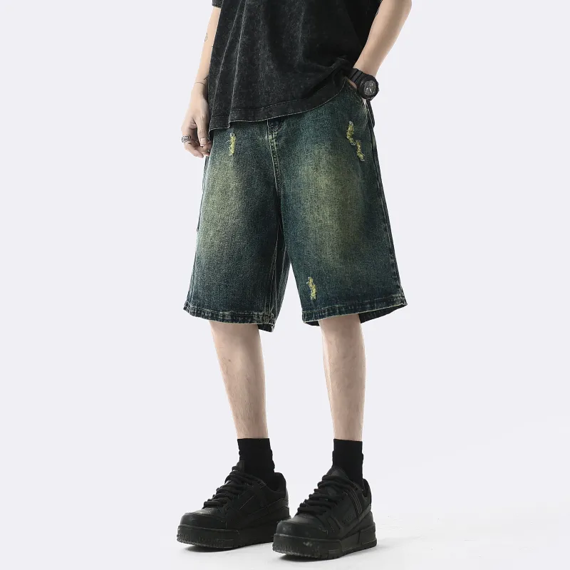 Colorful Creations Denim Shorts Unisex-28
