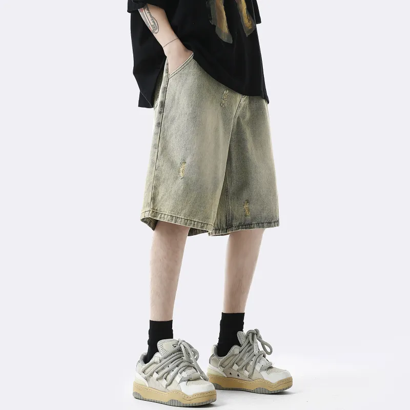 Colorful Creations Denim Shorts Unisex-14