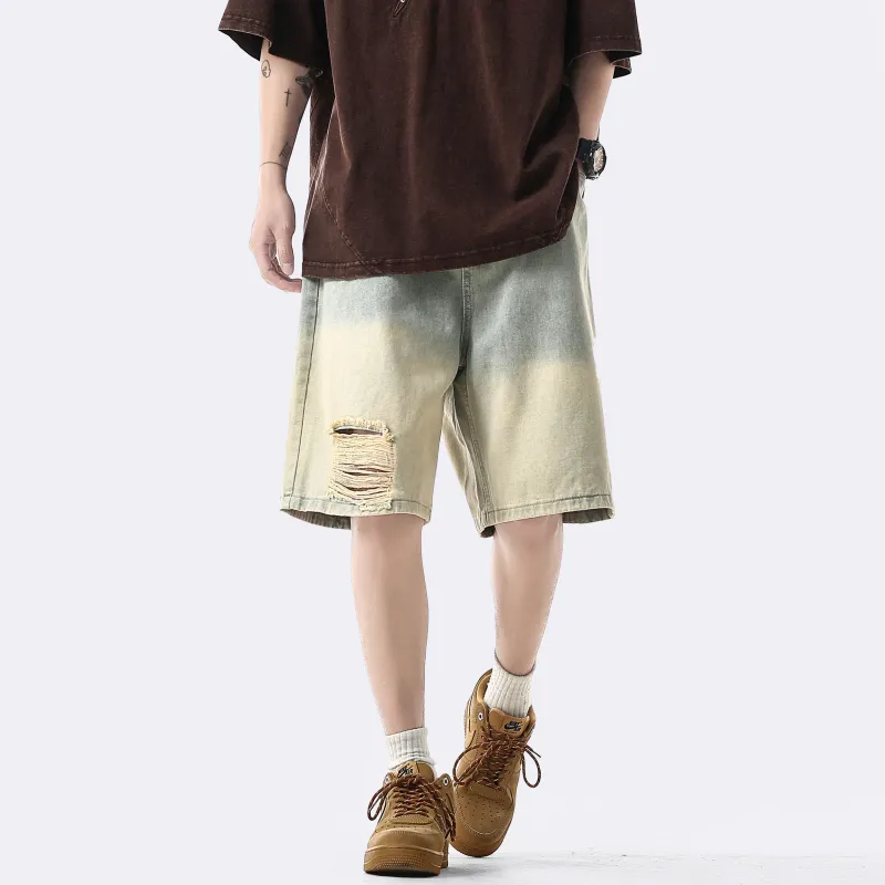 Colorful Creations Denim Shorts Unisex-7