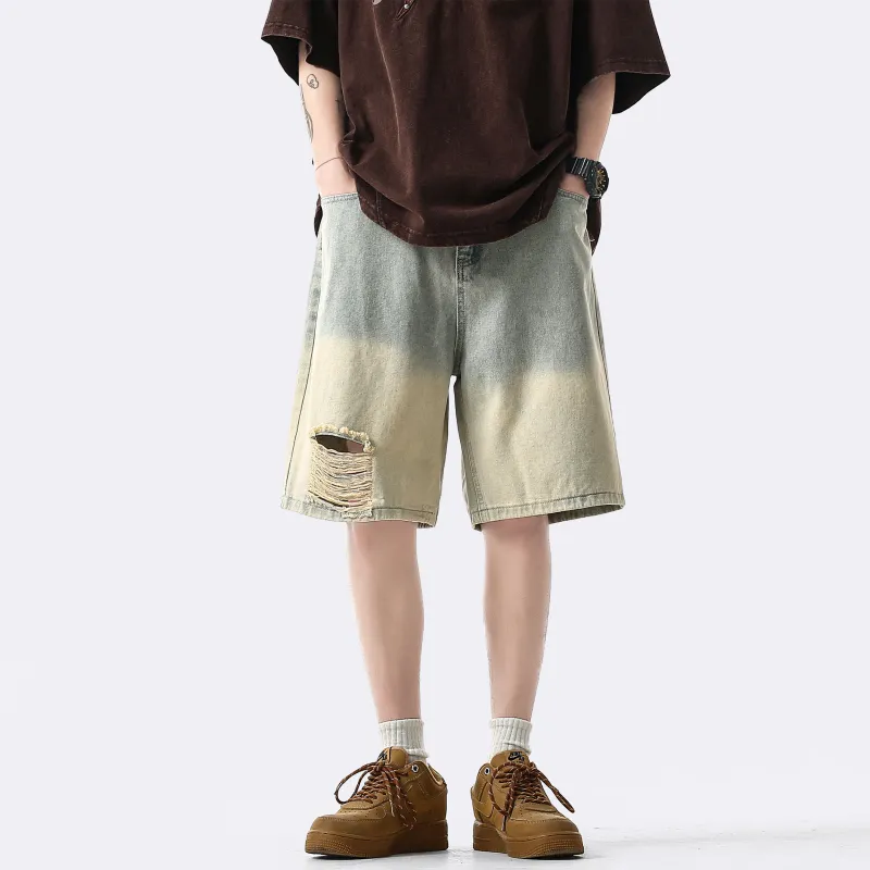 Colorful Creations Denim Shorts Unisex-9