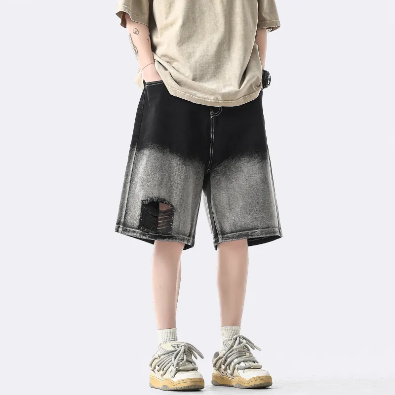 Colorful Creations Denim Shorts Unisex-14