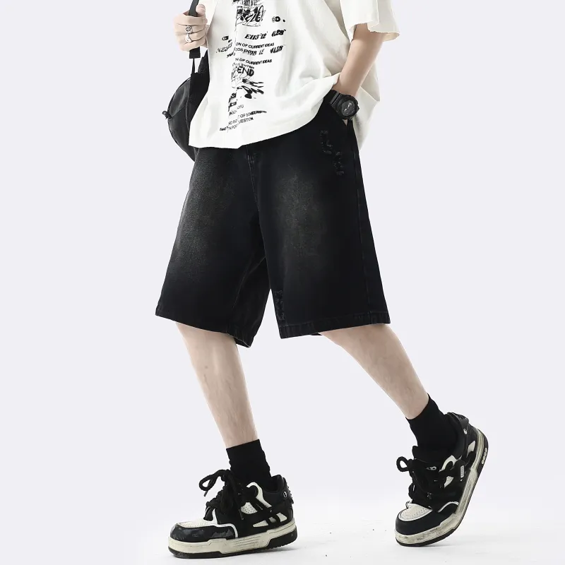 Colorful Creations Denim Shorts Unisex-8
