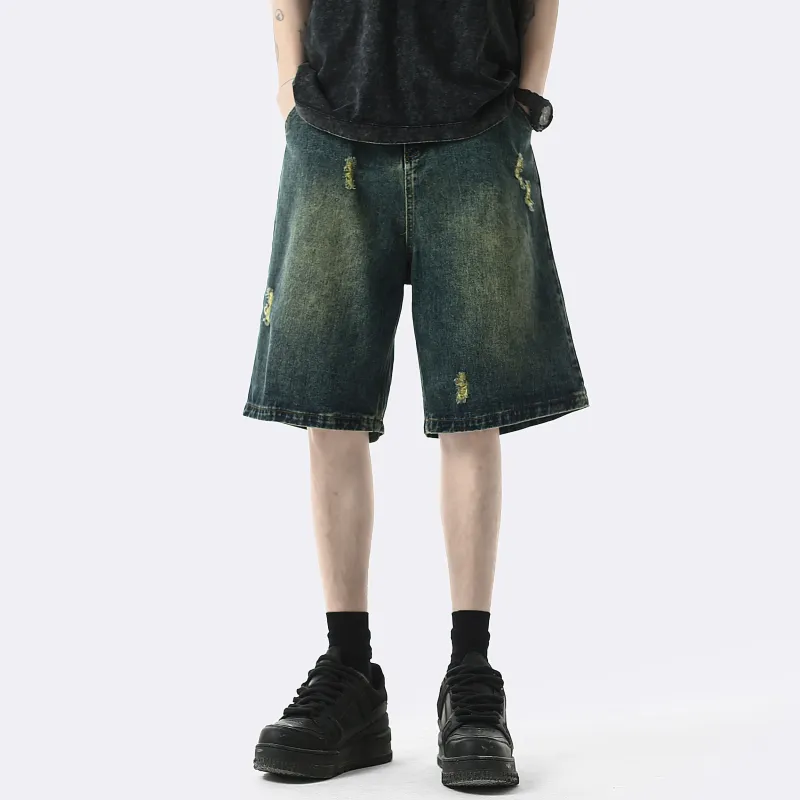 Colorful Creations Denim Shorts Unisex-27
