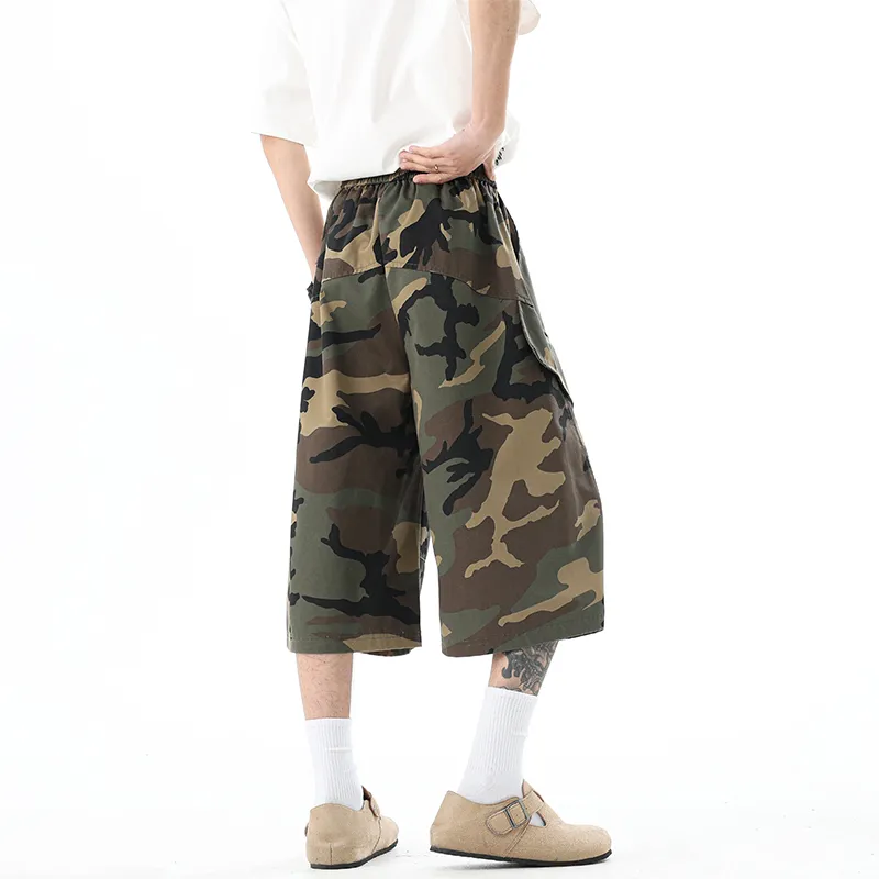 TUCANO Casual Shorts Unisex Camouflage-3