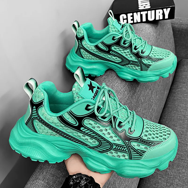 IMAU Low Top Chunky Sneakers Unisex-15