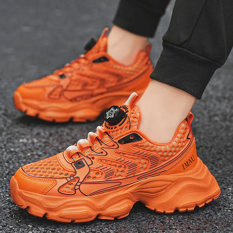 IMAU Breathable Low Top Chunky Sneakers Unisex-9