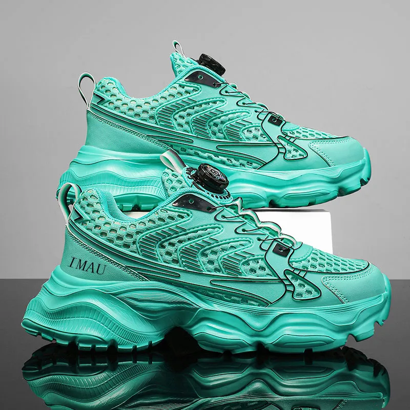 IMAU Breathable Low Top Chunky Sneakers Unisex-5